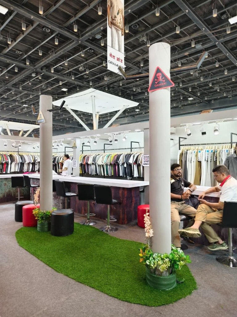 Brand Activation Booth - Showroom Clothing Exhibition Setup
